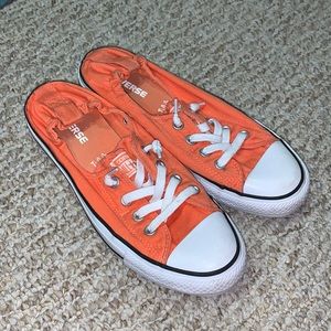 Orange Chuck Converse Shoreline Slip-on Sneaker